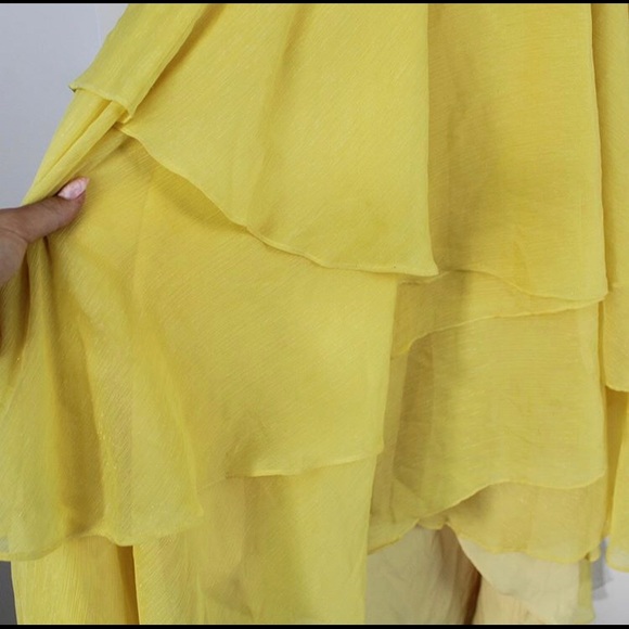 Yellow Prom Dress 💛 - Picture 4 of 6